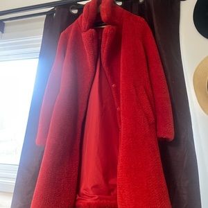 Size small red festival jacket